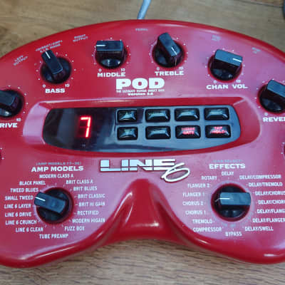 Line 6 POD 2.0 Multi-Effect and Amp Modeler