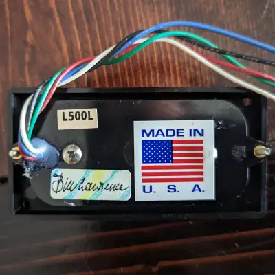 Bill Lawrence (Wilde Pickups) - L500L Black | Reverb