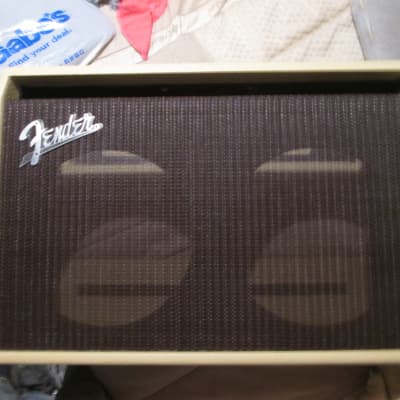 Fender The Twin Brownface 1961 Blonde Best Tremolo(Vibrato) ever. Vintage original tweed op. transformer. JBL's. New cab and hardware. Tilt back legs, brown footswitch Black cover. image 14