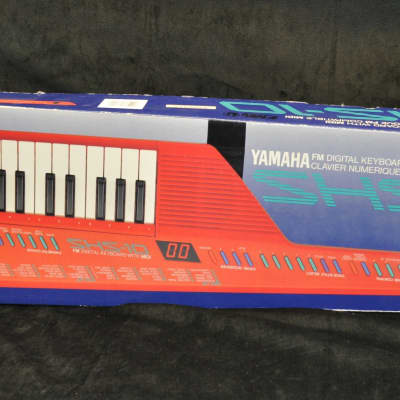 Yamaha SHS-10R KEYTAR MIDI KEYBOARD RED 1987 - RED