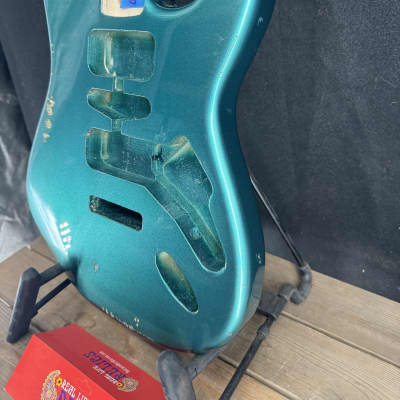 Real Life Relics Strat® Stratocaster® Body Sherwood Green image 3
