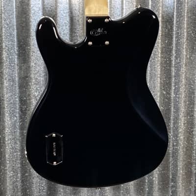 G&L USA BTO Espada HH Active Jet Black Guitar & Bag #2122 image 10