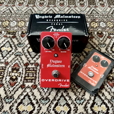 Fender Yngwie Malmsteen Overdrive 2010s - Red for sale