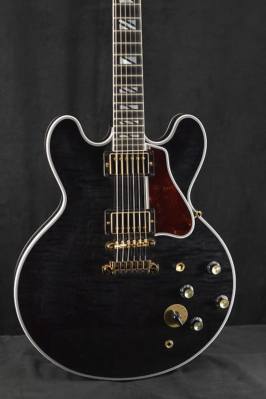 Gibson Custom Shop B.B. King Lucille Legacy Transparent Ebony image 1