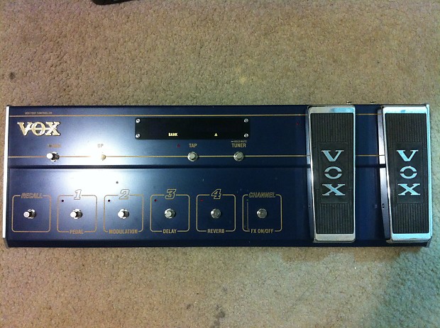 未チェック　Vox VC-12 フロアコントローラー Vox VC-12SV Valvetronix Foot Controller | Sweetwater