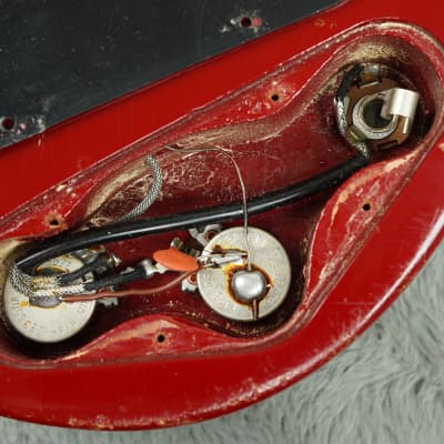 1965 Gibson SG Junior Ember Red + OHSC image 23