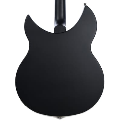 Rickenbacker 330 Thinline Semi-Hollow Electric Guitar - Matte Black image 6