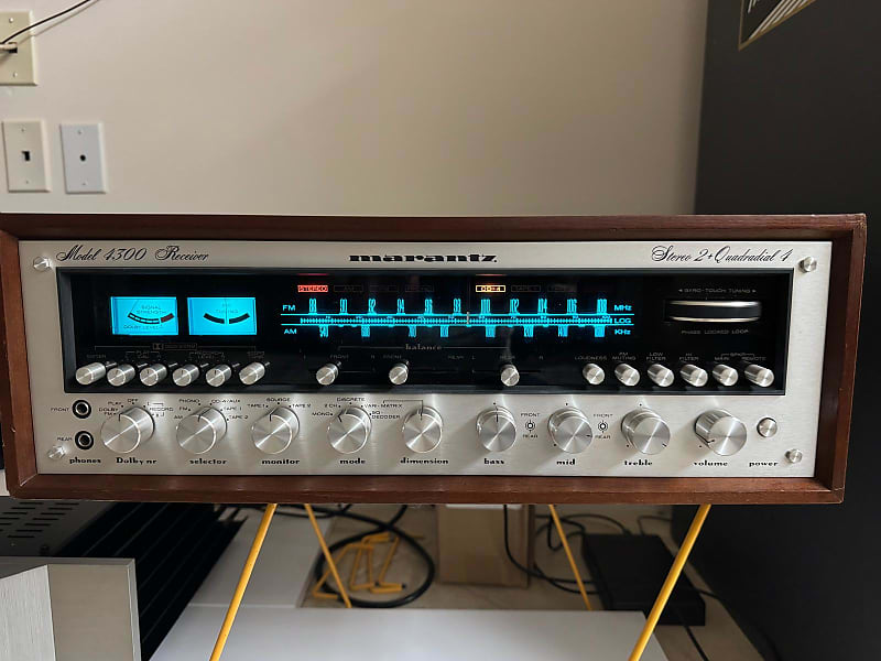 Marantz 4300 1970s - Wooden  			