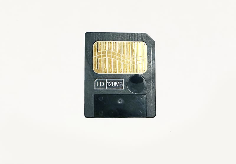 128 MB SmartMedia Card for Yamaha Motif. Works Great ! Reverb
