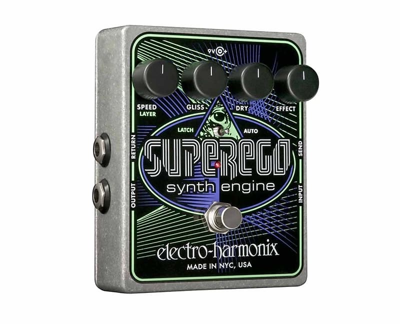 New Electro-Harmonix EHX Superego Polyphonic Synth Engine Guitar Effect Pedal! Super Ego image 1