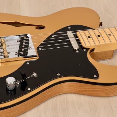 2023 Fender Hybrid II Telecaster Thinline Limited Run Gold Top