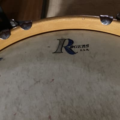 Rogers Marching 8 Lug snare 50’s - 60’s - Natural E/C image 15