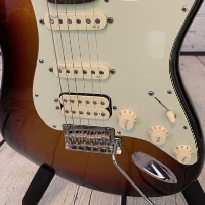 2014 Fender Stratocaster Deluxe Plus HSS  Metallic Sunburst image 3