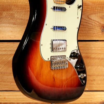 Fender 2019 Sixty-Six Alternate Reality Sunburst HSS Offset Guitar Clean! 95002 image 6