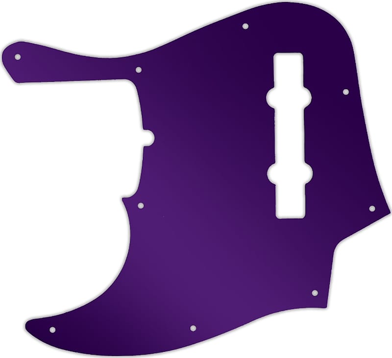 Left handed online jazz bass pickguard