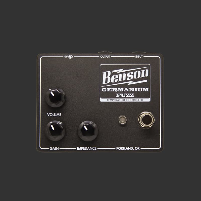 Benson Amps Germanium Fuzz - Black | Reverb