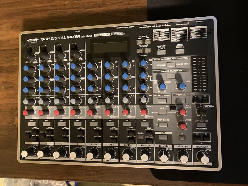 Roland Edirol M-16DX Digital Mixer and Audio Interface | Reverb