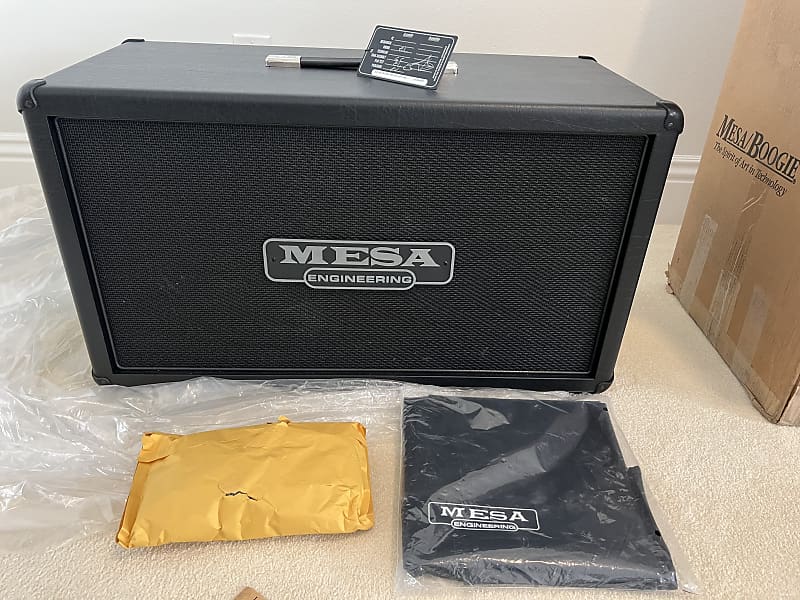 MESA BOOGIE 2-12 RECTIFIER HORIZONTAL CABINET WITH 2 CELESTION  65 WATT CREAM BACKS CUSTOM WIRED 8/4-16 OHM BY MESA BOOGIE 2022 image 1