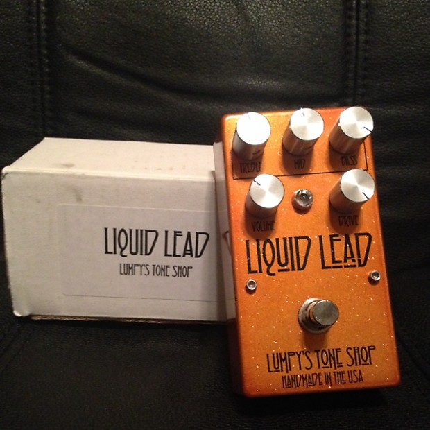 Lumpy's Tone Shop Liquid Lead Pedal/ Jimmy Page Sparkle Copper