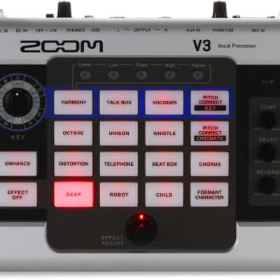 Zoom V3 Vocal Processor | Reverb