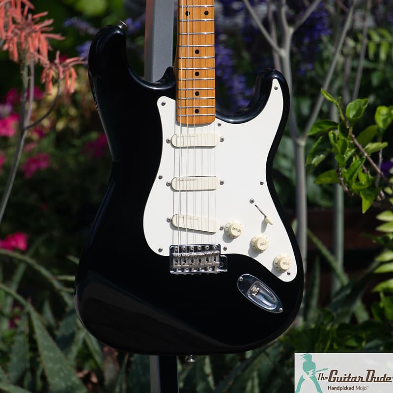 1994 Fender '57 Stratocaster Reissue ST57-95LS - Pro Set-Up! USA Made Gold Lace Sensor Pickups - Clapton! Made in Japan MIJ- Demo Video image 1