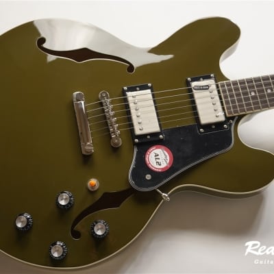 ギター seventy seven EXRUBATO-STD Olive Green used】Seventy Seven Guitars / EXRUBATO-STANDARD Made in
