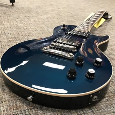 Gibson Les Paul Custom Shop LPR-7 2010 Candy Apple Blue | Reverb