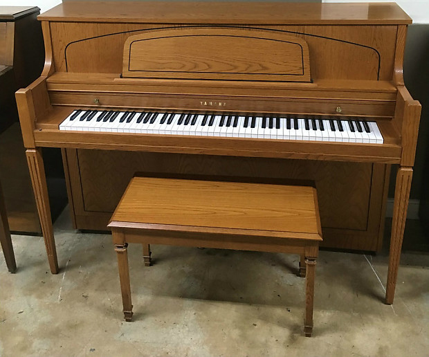 Yamaha M450 Upright Piano Light Oak