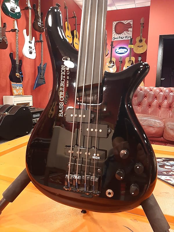 Marina Bass Collection SB301 Fretless 1995 Black Made in Japan