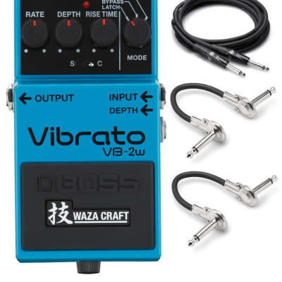 New Boss VB-2W Waza Craft Vibrato Guitar Effects Pedal