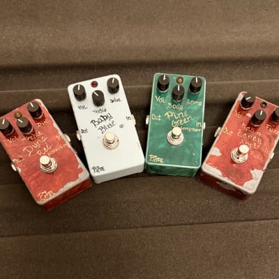 Reverb.com listing, price, conditions, and images for bjfe-baby-blue-overdrive