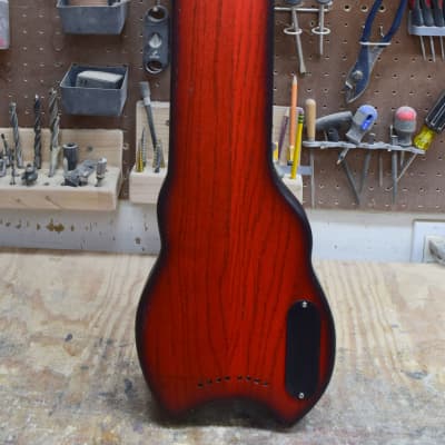 Left Handed - 8-String - Cherry Red Burst - Lap Steel Guitar - Satin Relic Finish - USA Made - C13th Tuning image 10