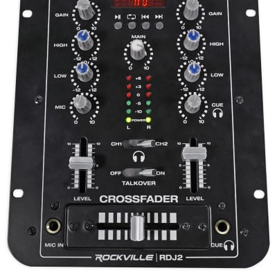 USB Mixer, F4-USB 4 Channel Stage Mixer, Stage Mixer Sturdy for Home(#1)