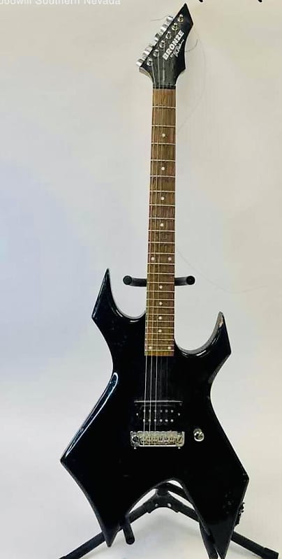 B.C. Rich Warlock Bronze Series 2003 - Satin Black image 1