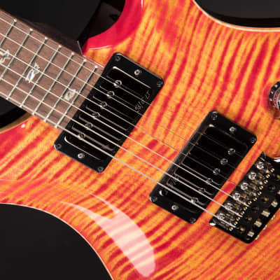 PRS Eddie's Guitars Wood Library Custom 24 Brazilian FB/Rosewood Neck - Blood Orange image 14
