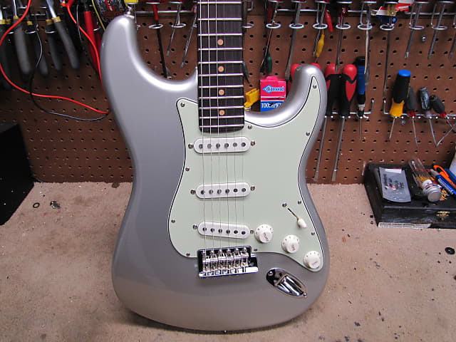 Fender Custom Shop Stratocaster GT-11- Never Retailed, NOS, You will be the 1st owner - Inca Silver image 1
