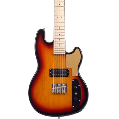 Eastwood Hooky Bass 6 PRO Solid Alder Body Bolt-on Maple Neck 6-String Electric Bass Guitar for sale