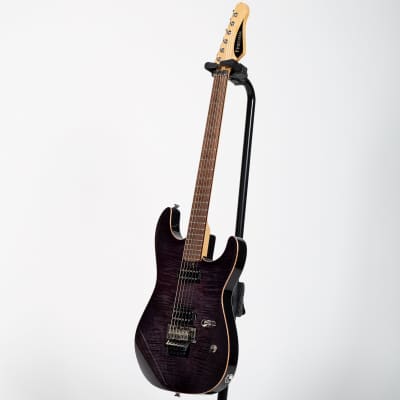 Friedman Cali Elite HH+ Electric Guitar - Translucent Black Burst image 2