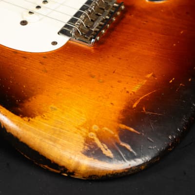 1954 Fender Stratocaster Hardtail Lester Williams - Sunburst image 25