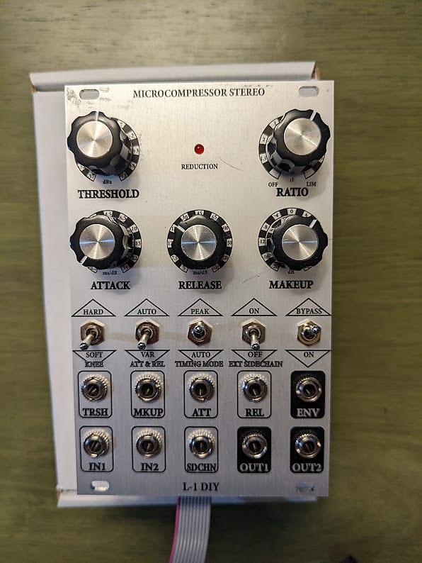 L-1 Synthesizer Stereo Discrete Microcompressor Silver image 1