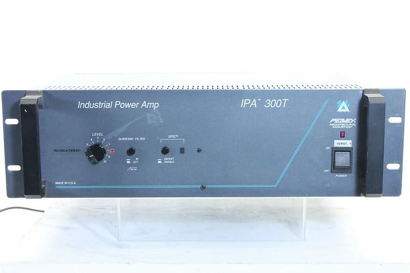 Peavey Industrial Power Amp IPA300T Reverb