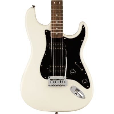 Squier Affinity Series Stratocaster HH, Laurel Fingerboard, Olympic White for sale