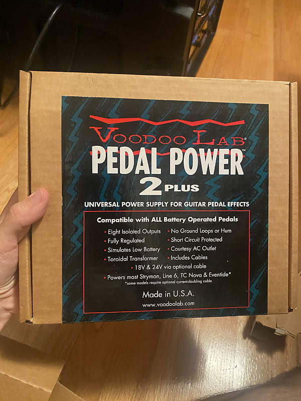 Voodoo Lab Pedal Power 2 Plus 2010s Black Reverb