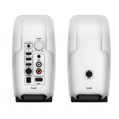 IK Multimedia iLoud Micro Monitor Reference Studio Monitor Pair, White image 4