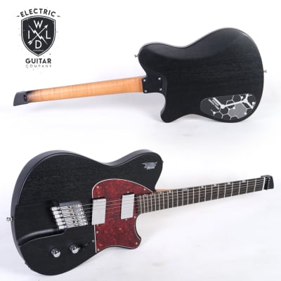 Wild Custom Guitars Headless 6s Mat Black for sale