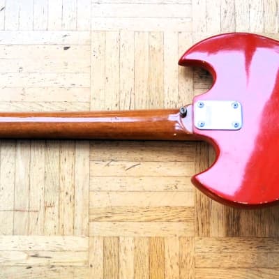 Johnny Guitar (Samick/Hondo) GOLDFOILS SG-style guitar ~1974 image 9