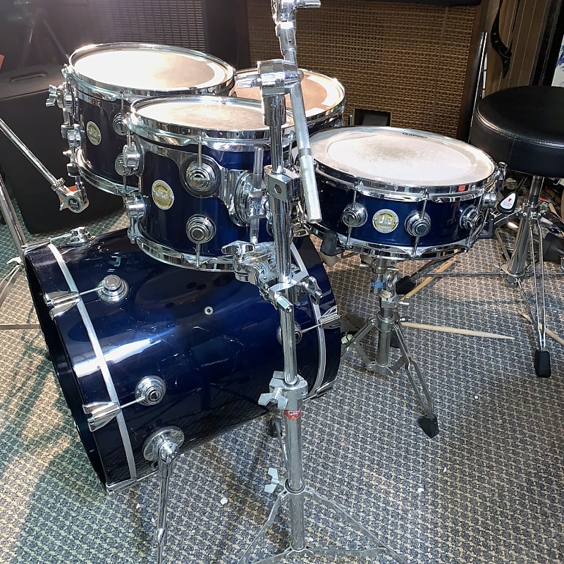 DW Drum Workshop Collectors Series Stainless Steel 5 Pc. Drum Set Kit with  Nickel Hardware $5299.99