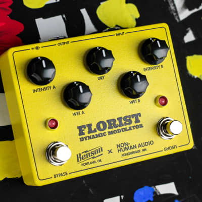 Benson Florist Dynamic Modulator Yellow Colorwave Effects Pedal image 6