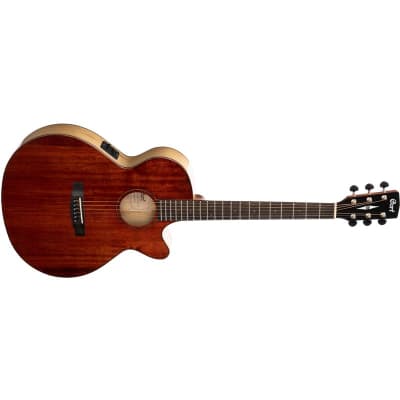 Cort SFX Myrtlewood Electro Acoustic, Brown Gloss image 2