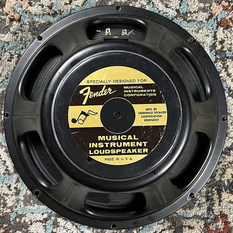 Fender / Eminence 12” 8 Ohm Speaker For Blues Jr & Others PN Reverb